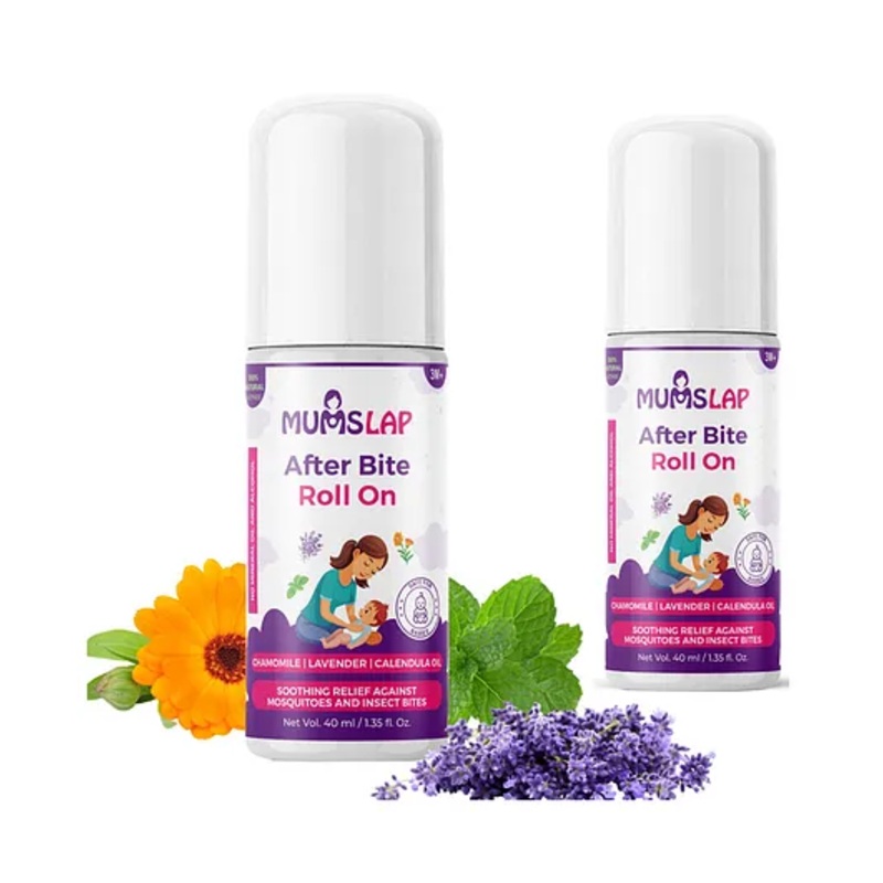 MumsLap After Bite Roll On Pack of 2- 40 ml each