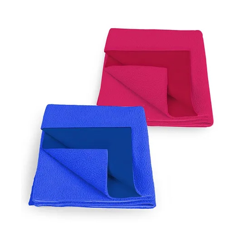 StarAndDaisy Waterproof Quick Dry Sheet, Bed Pad Anti-Piling Fleece Extra Absorbent Washable Mattress Protector. Multi color