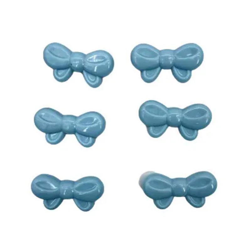 SYGA Children's 6 Safety Bow Baby Slobber Towel Pin - Bow Blue