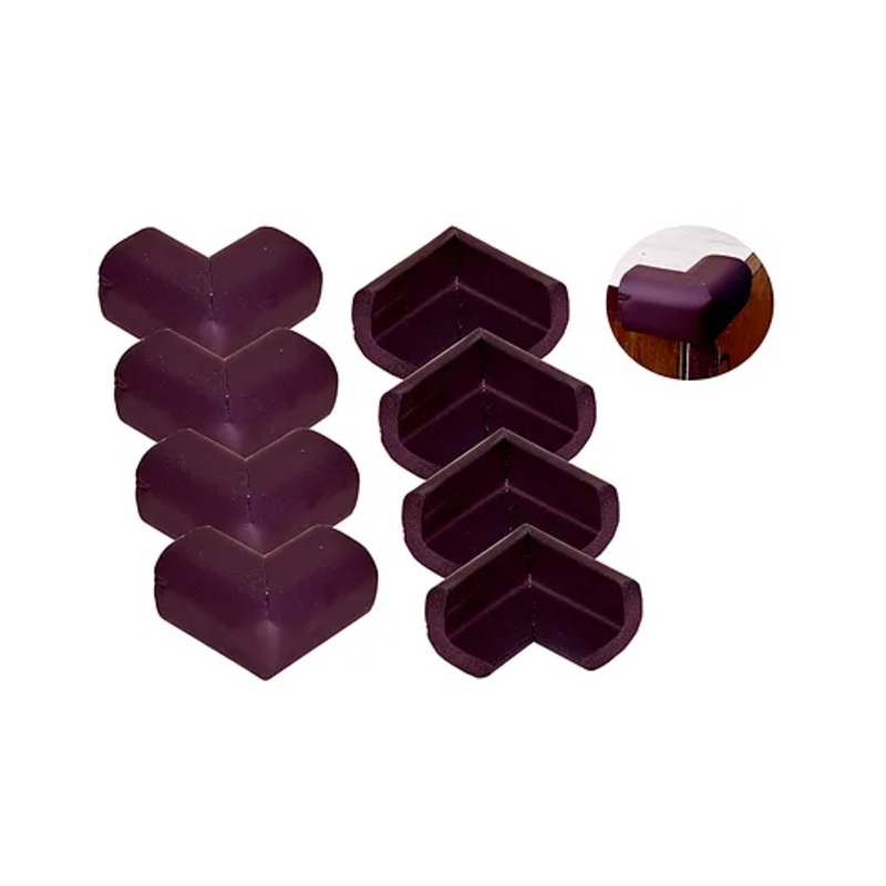 The Little lookers Baby Proofing L Shaped Corner Guards Yellow - Pack of 8