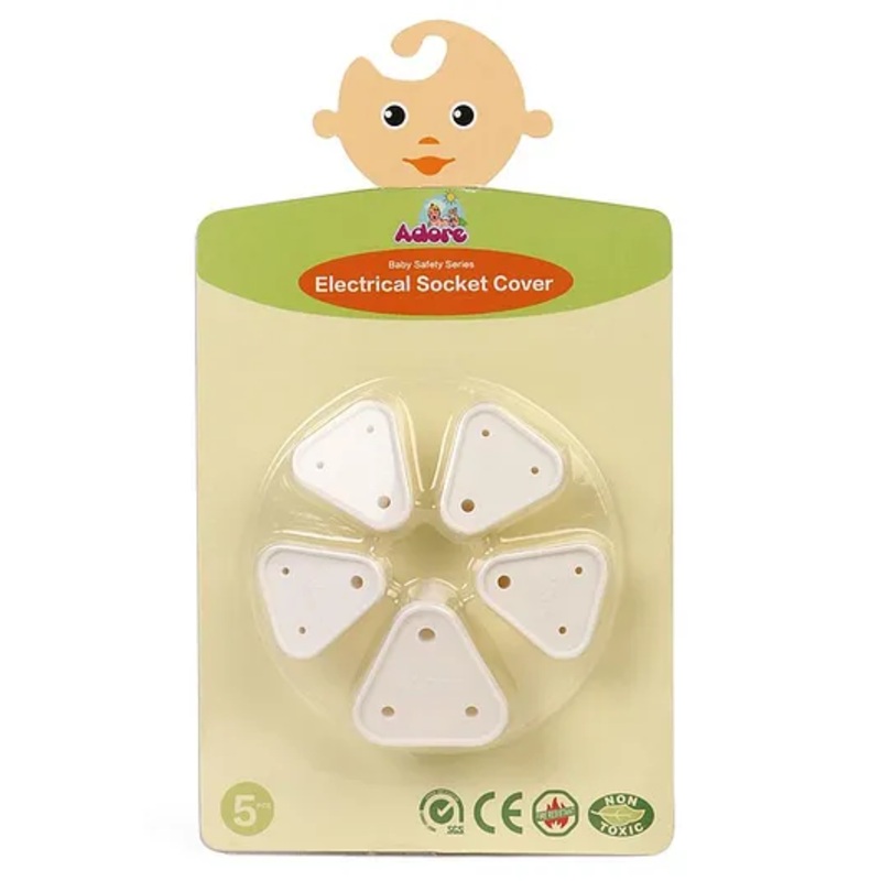 Adore Electrical Socket Cover Pack of 5 - Beige