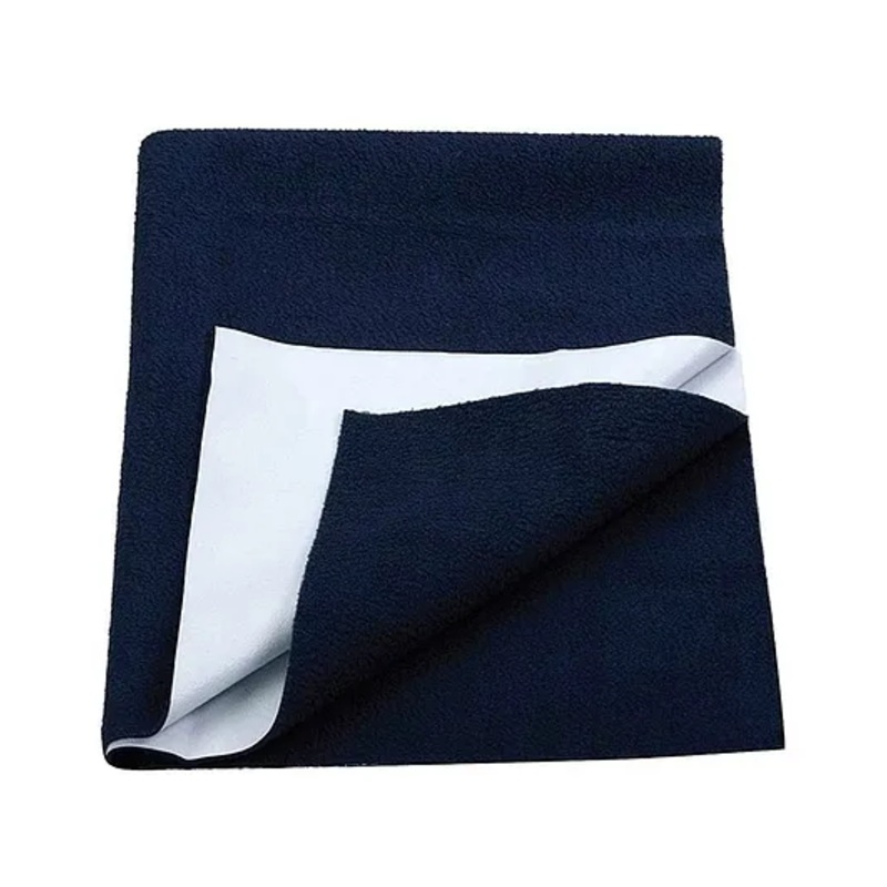 Elementary Smart Dry Waterproof Small Bed Protector Sheet - Navy Blue