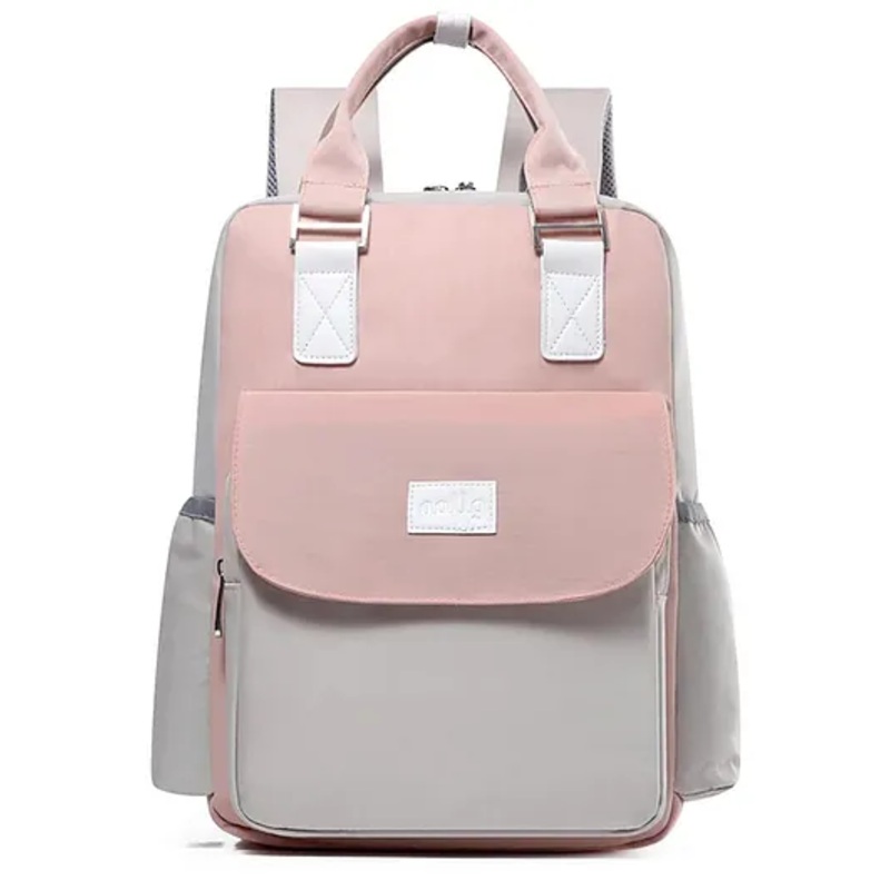 OBABY Baby Diaper Bag Spacious Multi-pocket Diaper Backpack - Pink