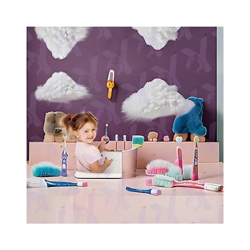 Yunicorn Max Tom Toothbrush Soft with Tongue Cleanser - Colour may vary