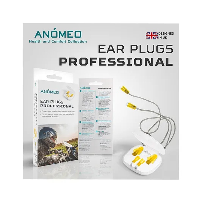 Anomeo Professional Ear Plugs - Multicolor
