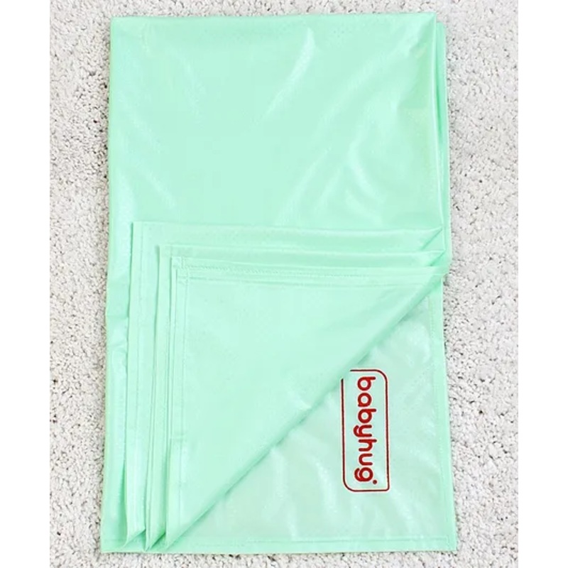 Babyhug Plastic Sheet Large Size  - Green