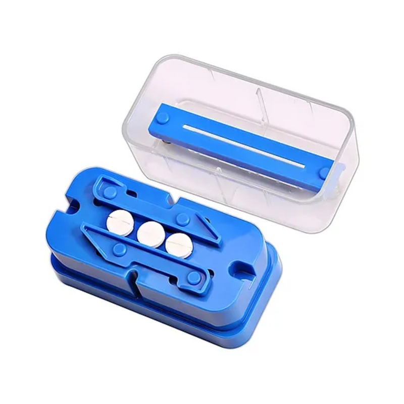 COZY VIBES Pill Cutter,Pill Splitter Pill Divider Suitable for Large and Small Pills and Vitamin Tablets,Accurate Even Cut for Splitting - PACK OF 1 - COLOR MAY VARY