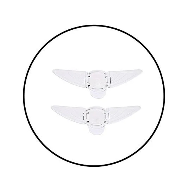 Safe-O-Kid Butterfly Shaped Sliding Window Lock White - Pack of 2