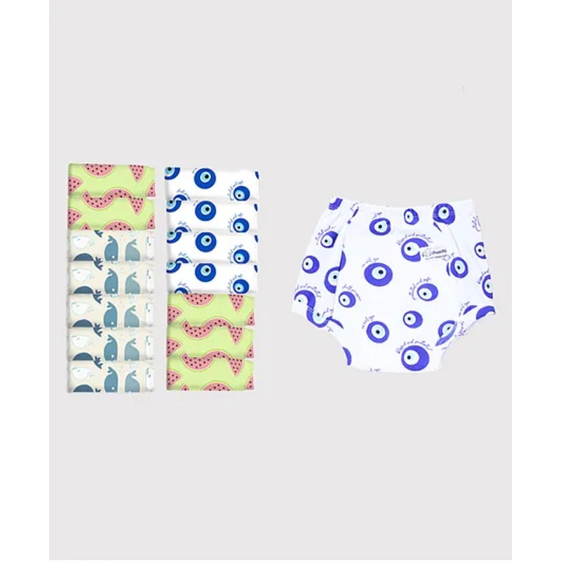 Snugkins Potty Training Pants for Kids. (Size 1, Fits 1-2 Years) - Pack 15