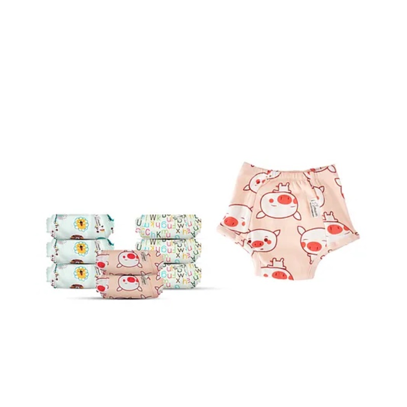 Snugkins Potty Training Pants for Kids. (Size 2, Fits 2-3 Years) - Pack 9