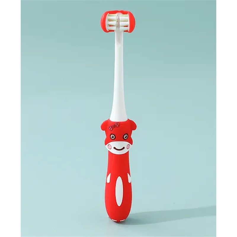 Animal Shaped Toothbrush - Red