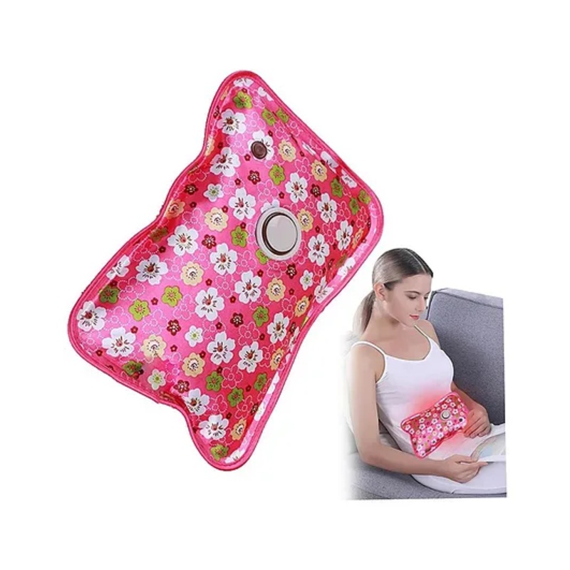 Baby Miniature Electric Hot Water Bag for Pain Relief (Color may vary)