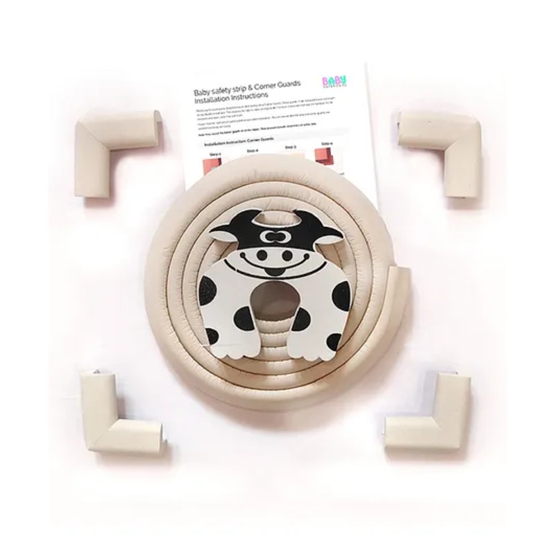 BabySafeHouse Multi Edge Guard and Corner Protector - White