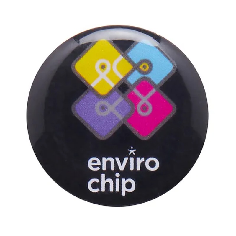 Envirochip Clinically Tested Radiation Protection Patented Chip for Mobile Kolum Design - Black