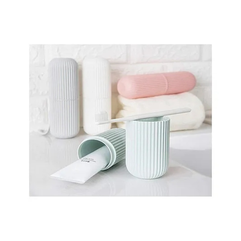 Mihar Essentials Anti Bacterial Oral Care Storage Case-( Colour May Vary )