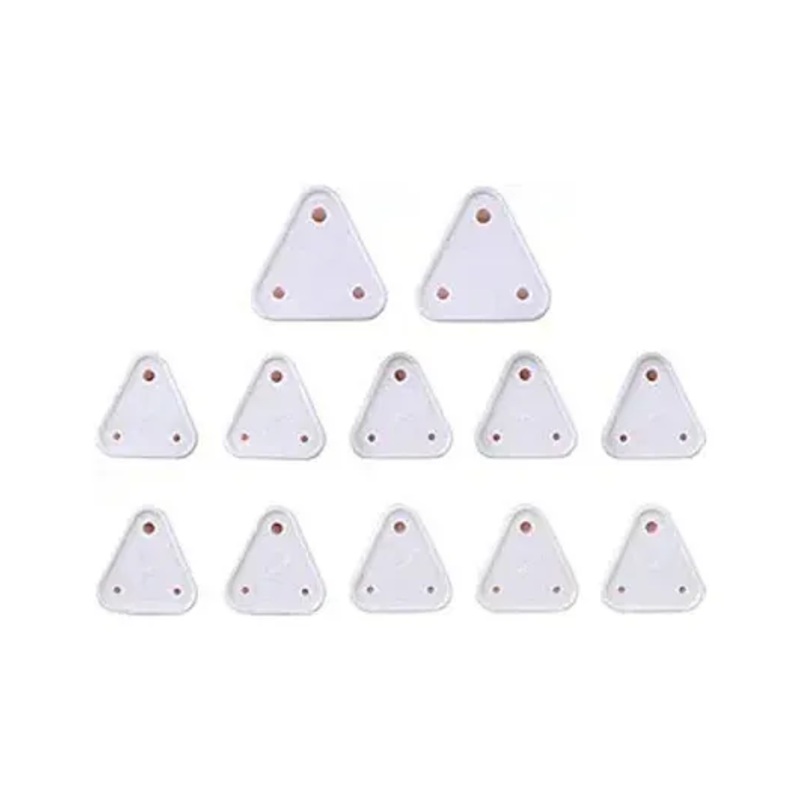 Nexbie Baby Proofing Electrical Protector Socket Plug Cover Guards - Pack of 12 (10 Small, 2 Large), White, Open Socket Guards, Electric Plugs Cover