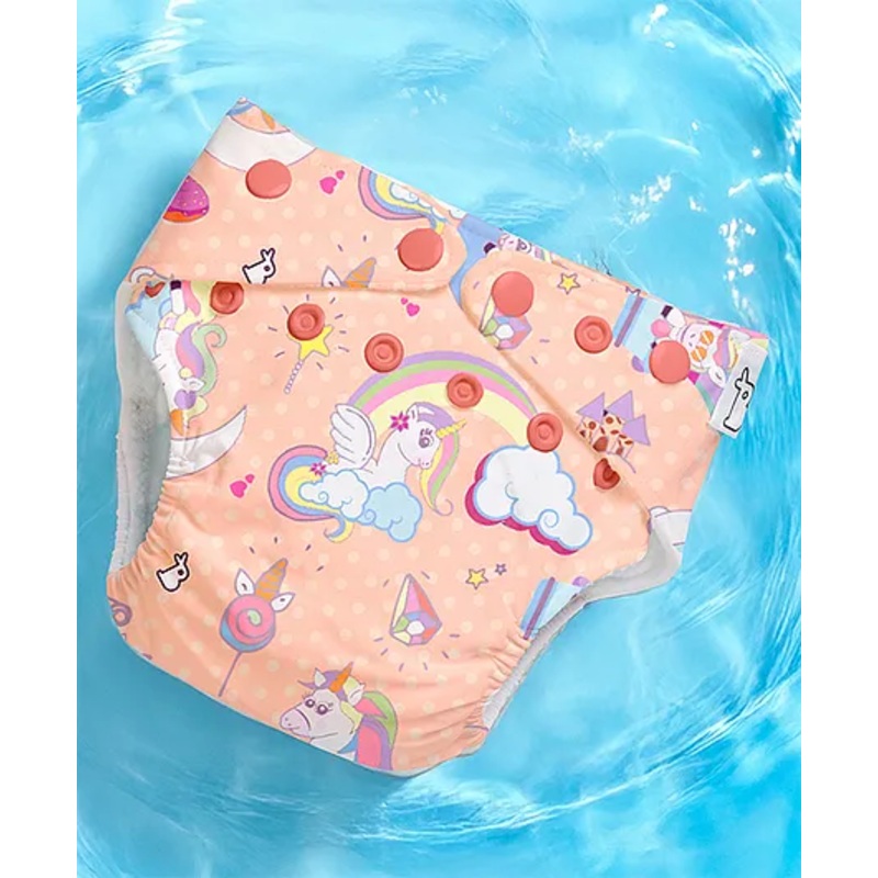 SuperBottoms Swimming Diapers for Babies & Toddlers - Washable, Reusable & Adjustable Swim Diapers | Pixie Dust