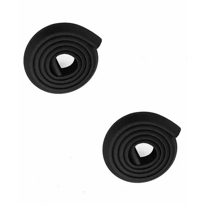 Syga Cushioned Safety Strip Edge Guard Tape Set of 2 - Black