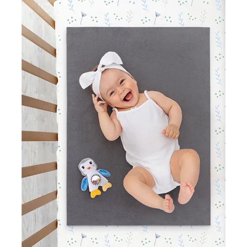 Zoe Dry Waterproof Bed Protector Sheet - Grey