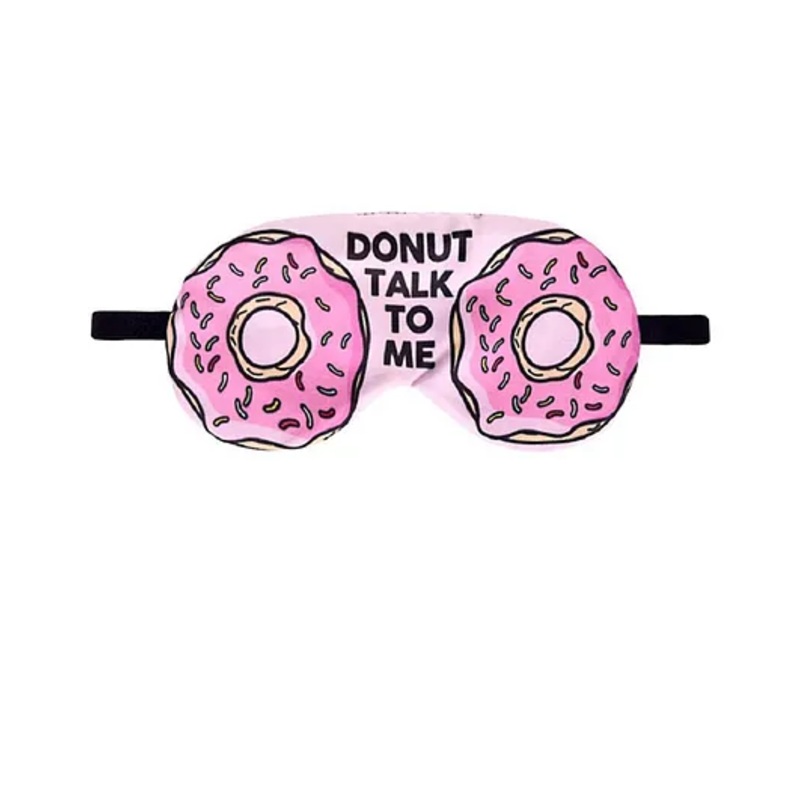 Awestuffs Imported Air Sleep Mask with 3D Printing Donut Eye Mask