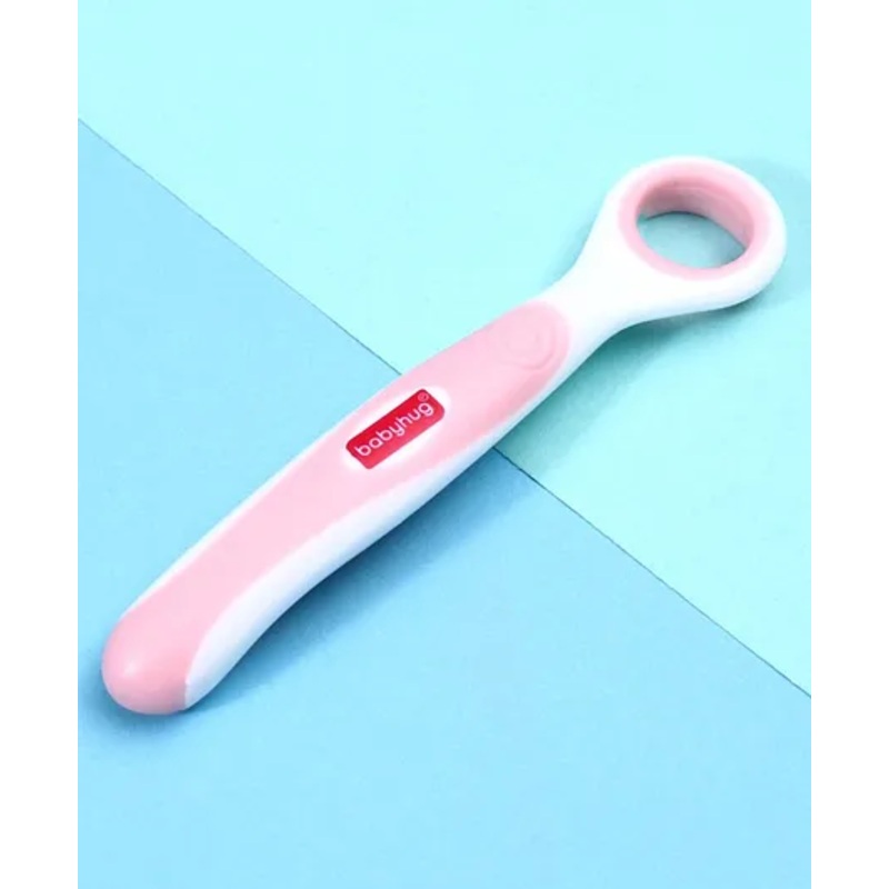 Babyhug Tongue Cleaner - Pink
