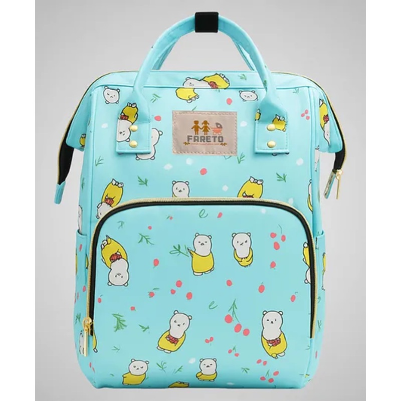 Fareto Multipurpose Stylish Diaper Bag for Mothers   Spacious Baby Care Organizer ( Colour May Vary)