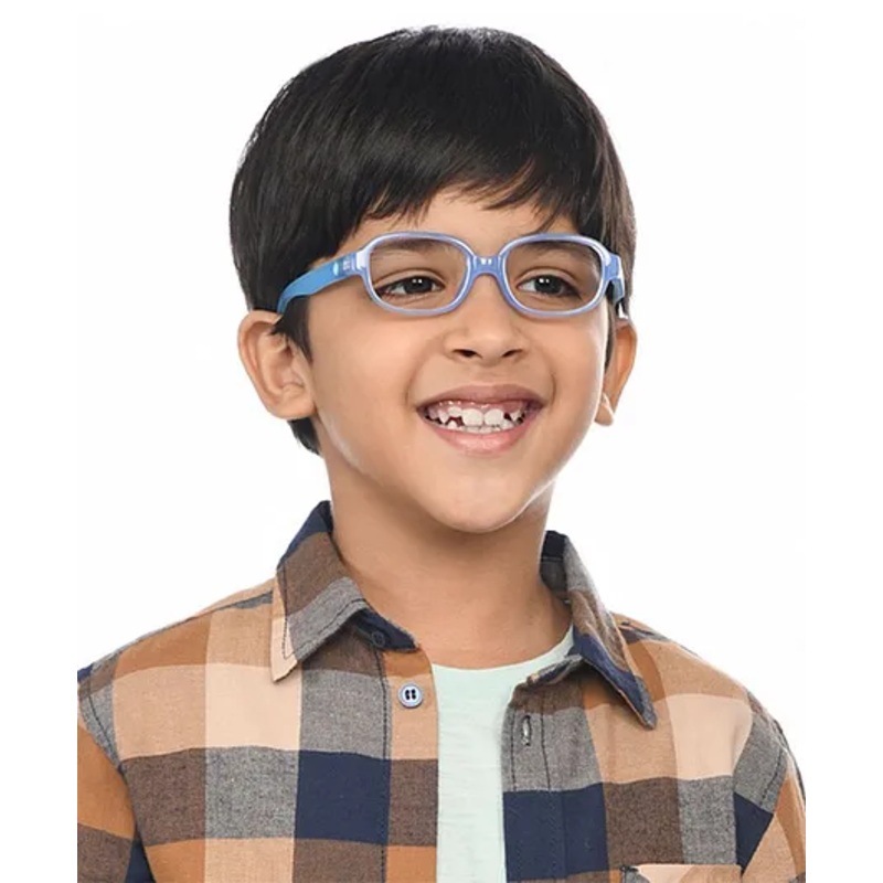 Hooper By Lenskart Flexi Hooper HP E15972S C1 Full Rim Oval Glasses - Blue