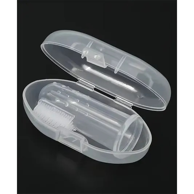 MIHAR ESSENTIALS Mihar Silicone Figure Brush With Case - White