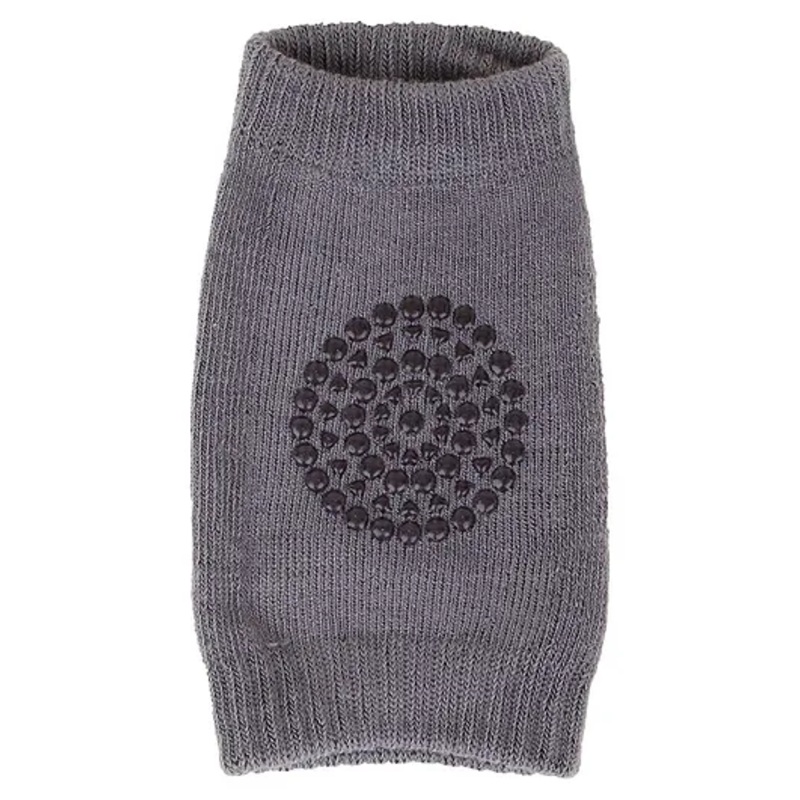 NeonateCare Anti Slip Padded Baby Knee Pad - Dark Grey (Pack Of 1 pair)