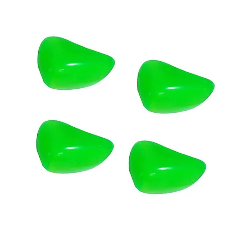 Safe-O-Kid Tear Drop Corner Caps Green - Pack of 4