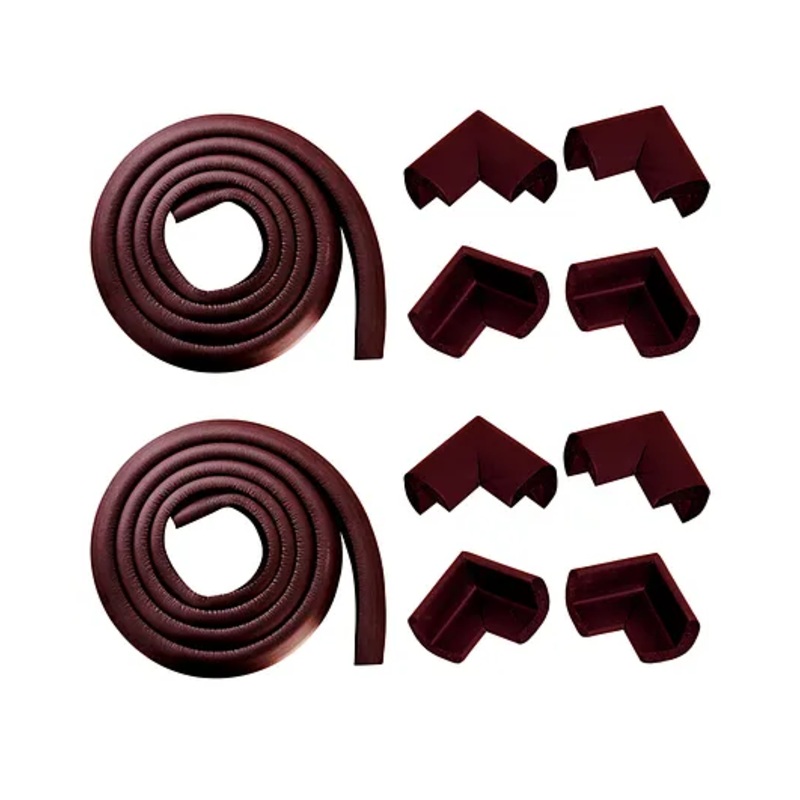 The Little Lookers Corner and Edge Guards Pack of 10 - Brown