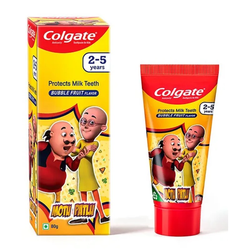 Colgate Bubblefruit Flavour Toothpaste Tube - 80 gm