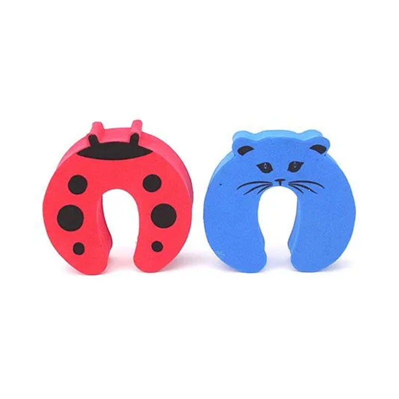 Cutez Door Guards Medium Red and Blue - Pack of 2