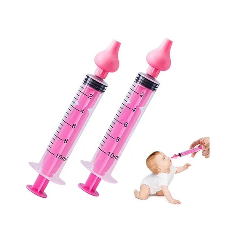 FunBlast Nasal Syringe for Babies  Set of 2 Pcs Pink