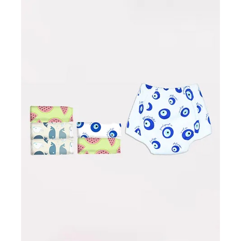 Snugkins Potty Training Pants for Kids. (Size 1, Fits 1-2 Years) - Pack 6