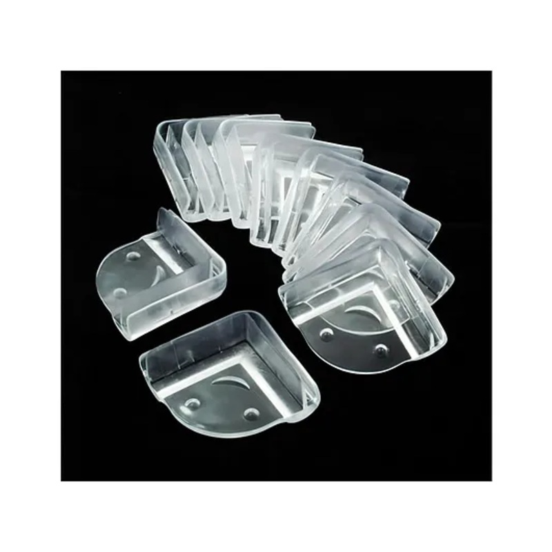 Syga Square Corner Guards Pack of 12 - Transparent