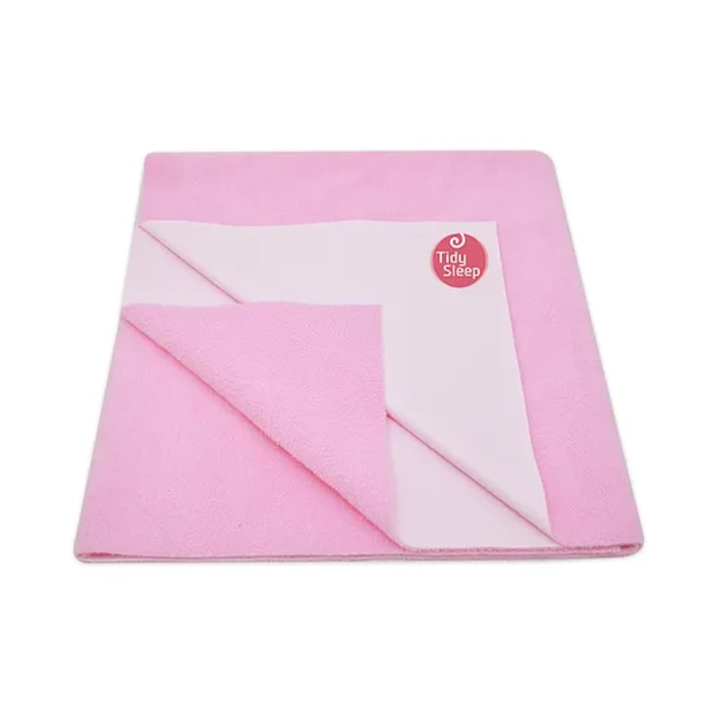 Tidy Sleep Ultra Absorbent Bed Protector Extra Large - Baby Pink