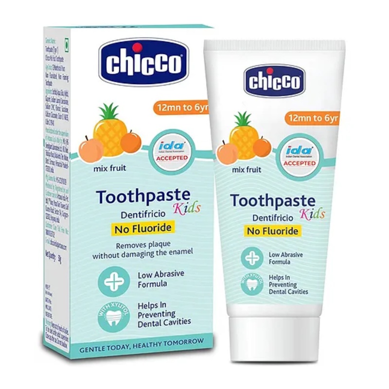 Chicco Dentifricio Toothpaste Mix Fruit Flavour - 50 gm