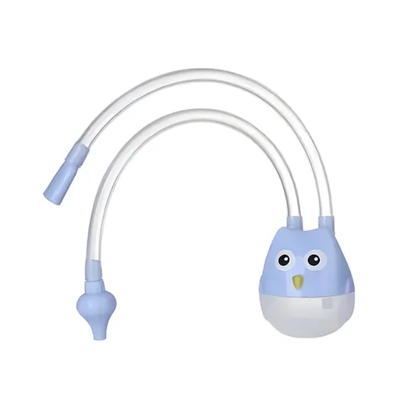 Cozy Vibes New Cartoon Baby Mouth Suction Nasal Aspirator Baby Nose Cleaner Newborn Anti-Reverse Flow-Pack of 1-Color May Vary