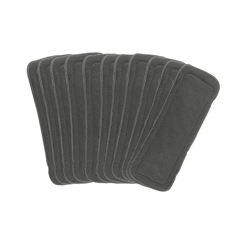 Fantasy India Reusable Washable Cloth Diaper Nappies With Wet-Free 5 Layer Insert Pads - Pack of 11