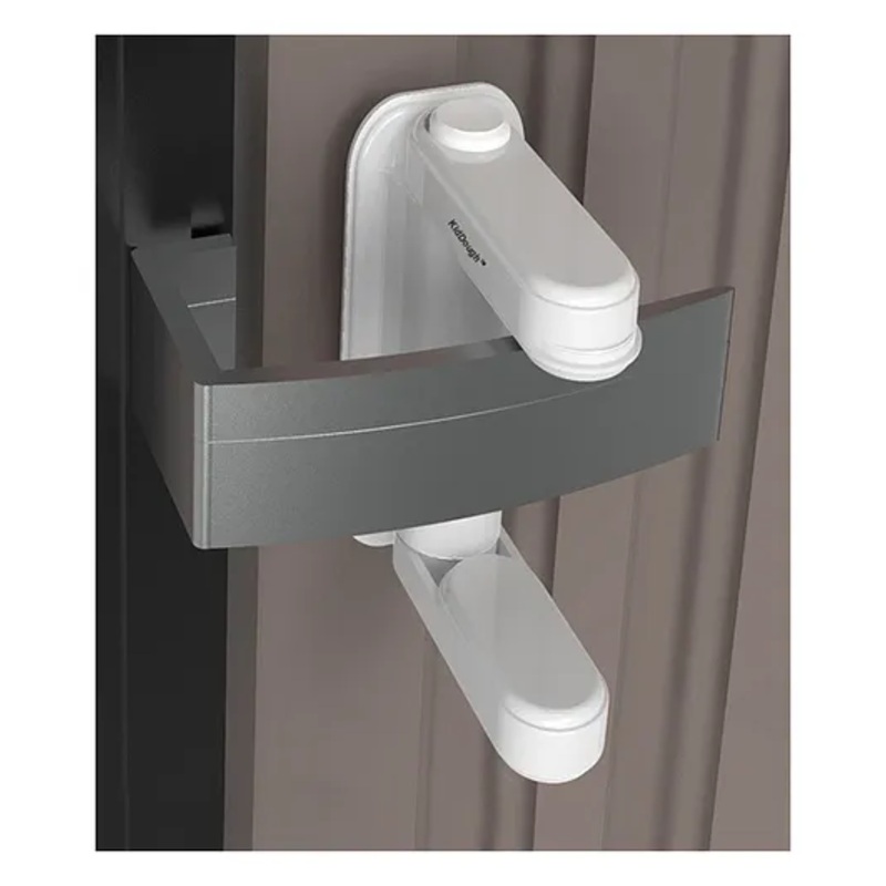 KidDough Baby Proofing Door Handle Safety Lock Pack of 2 - White