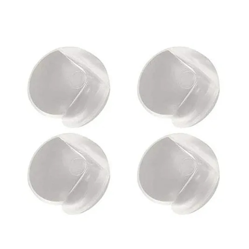 Safe-O-Kid Round Corner Guards Pack of 4 - Transparent