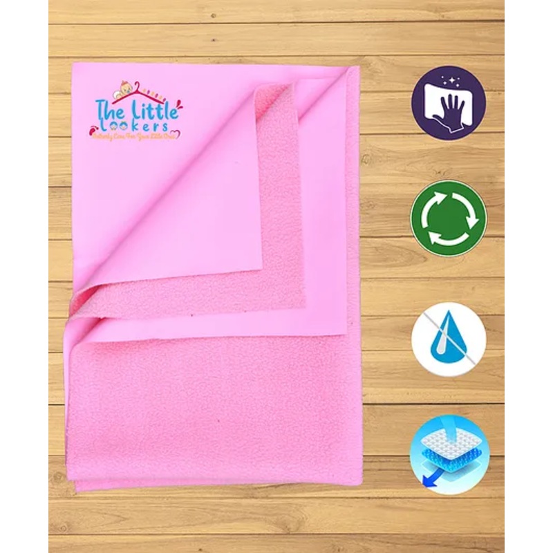 The Little Lookers Baby Dry Sheet Extra Large - Pink