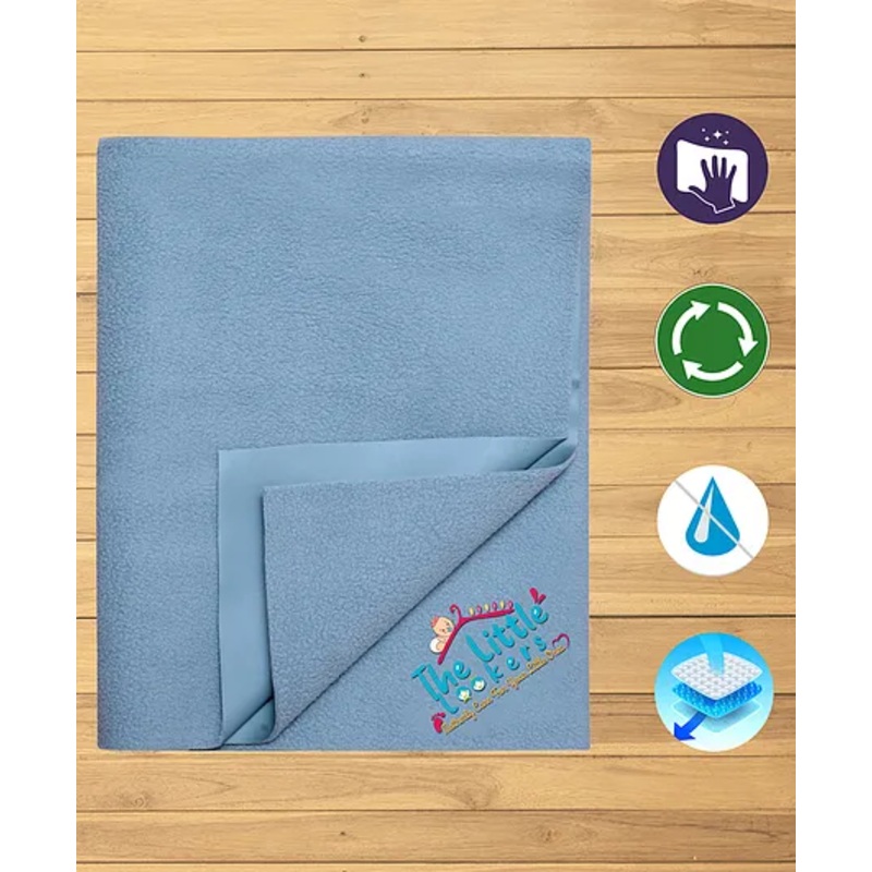 The Little Lookers Baby Dry Sheet Small - Blue