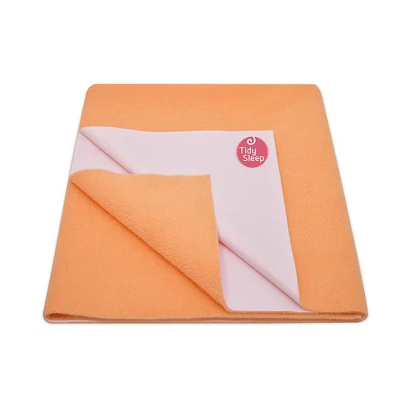 TIDY SLEEP Ultra Absorbent Bed Protector Extra Large - Peach
