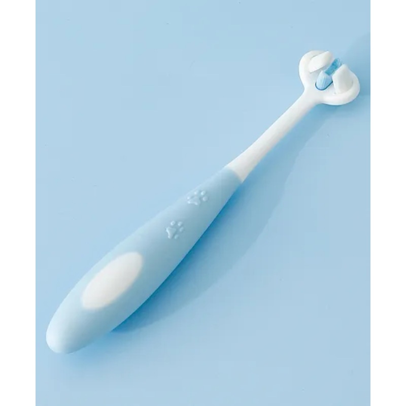 Tooth Brush with Ultra Soft Bristles with Paw Design - Blue