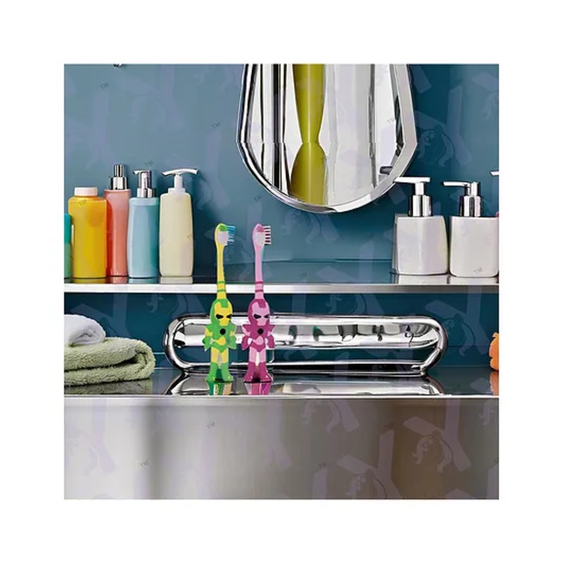 Yunicorn Max Robot Toothbrush with Tongue Cleaner Pack 2  (Colour may vary)