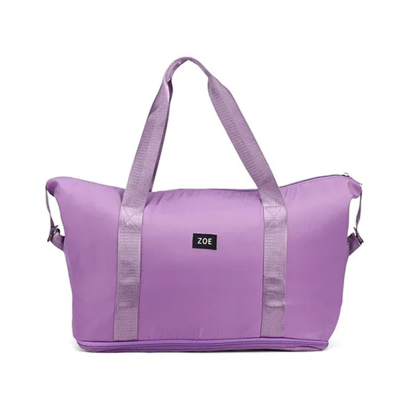 ZOE Travel Friendly Diaper Tote Bag - Purple