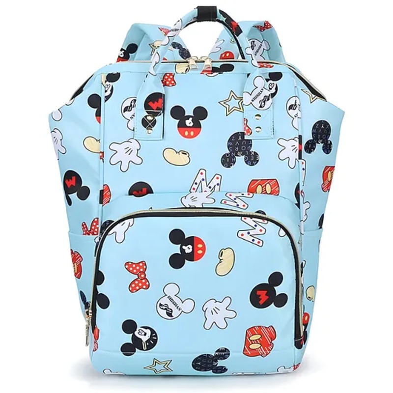 COZY VIBES Travel Backpack Large Capacity Nylon Waterproof Material Baby Diaper Bag-PACK OF 1-COLOR MAY VARY