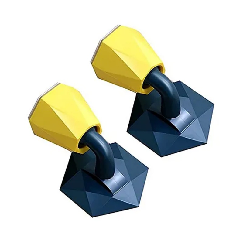 KolorFish Silicone Door Stopper Sound Absorption Drill Free Door Holder Pack of 2 - Blue